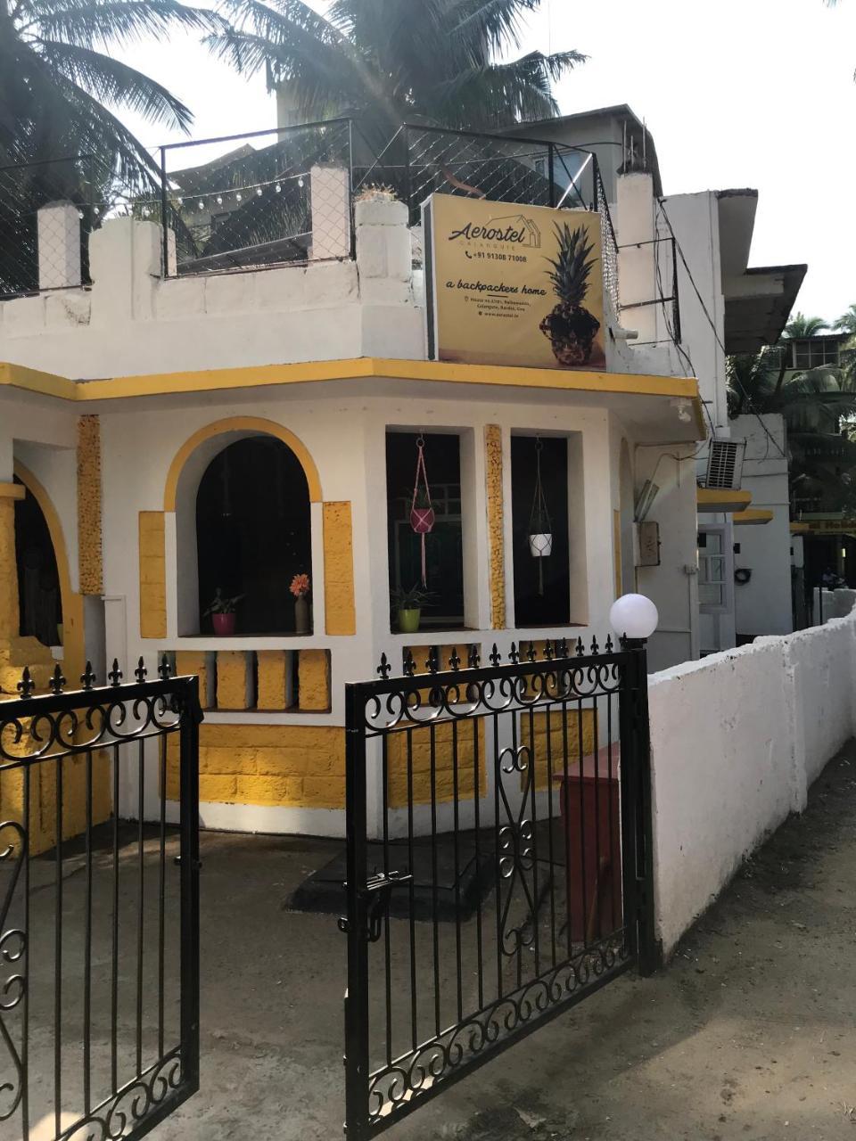 Aerostel - Backpacker'S Hostel In Goa Calangute Exterior foto